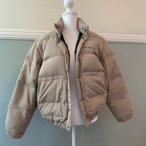 Ralph Lauren Polo Puffer Tan Vest Jacket